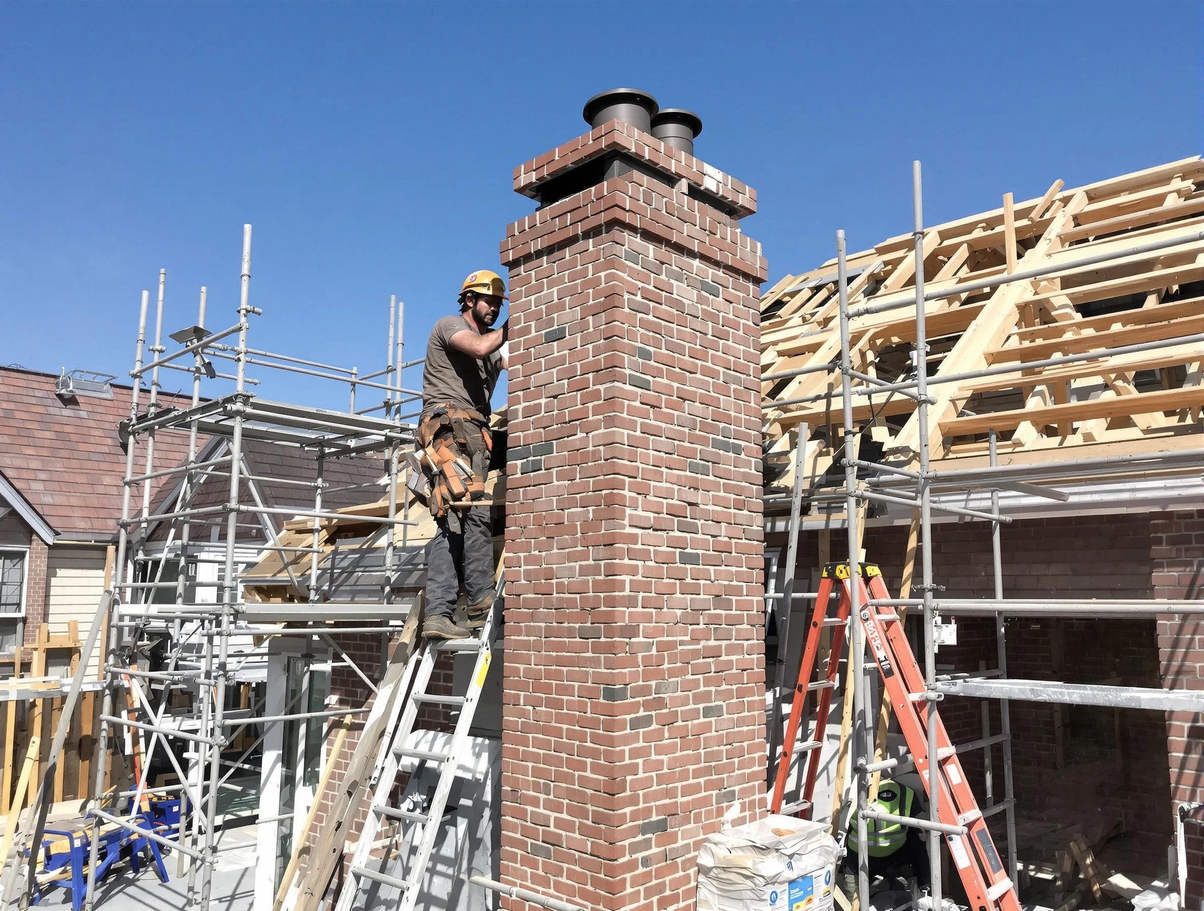 New chimney installation completed by North Andover Chimney Sweep in North Andover, MA